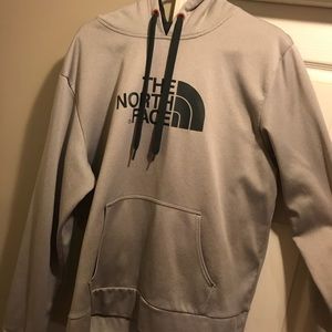 Large Men’s North Face hoodie